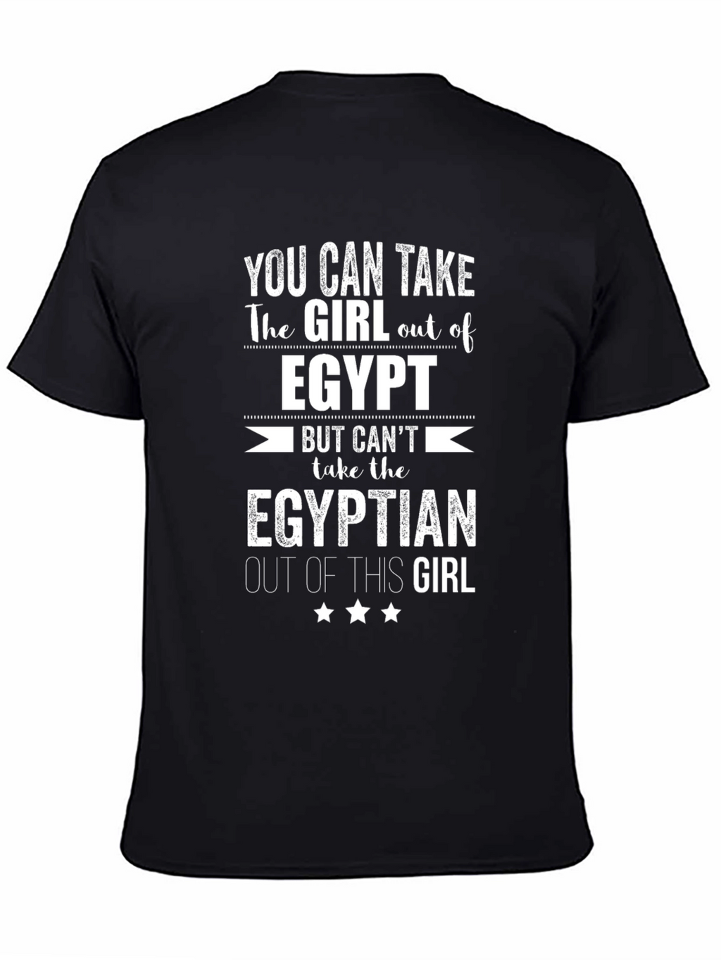 Egypt Pride Graphic T-Shirt - Egyptian Girl