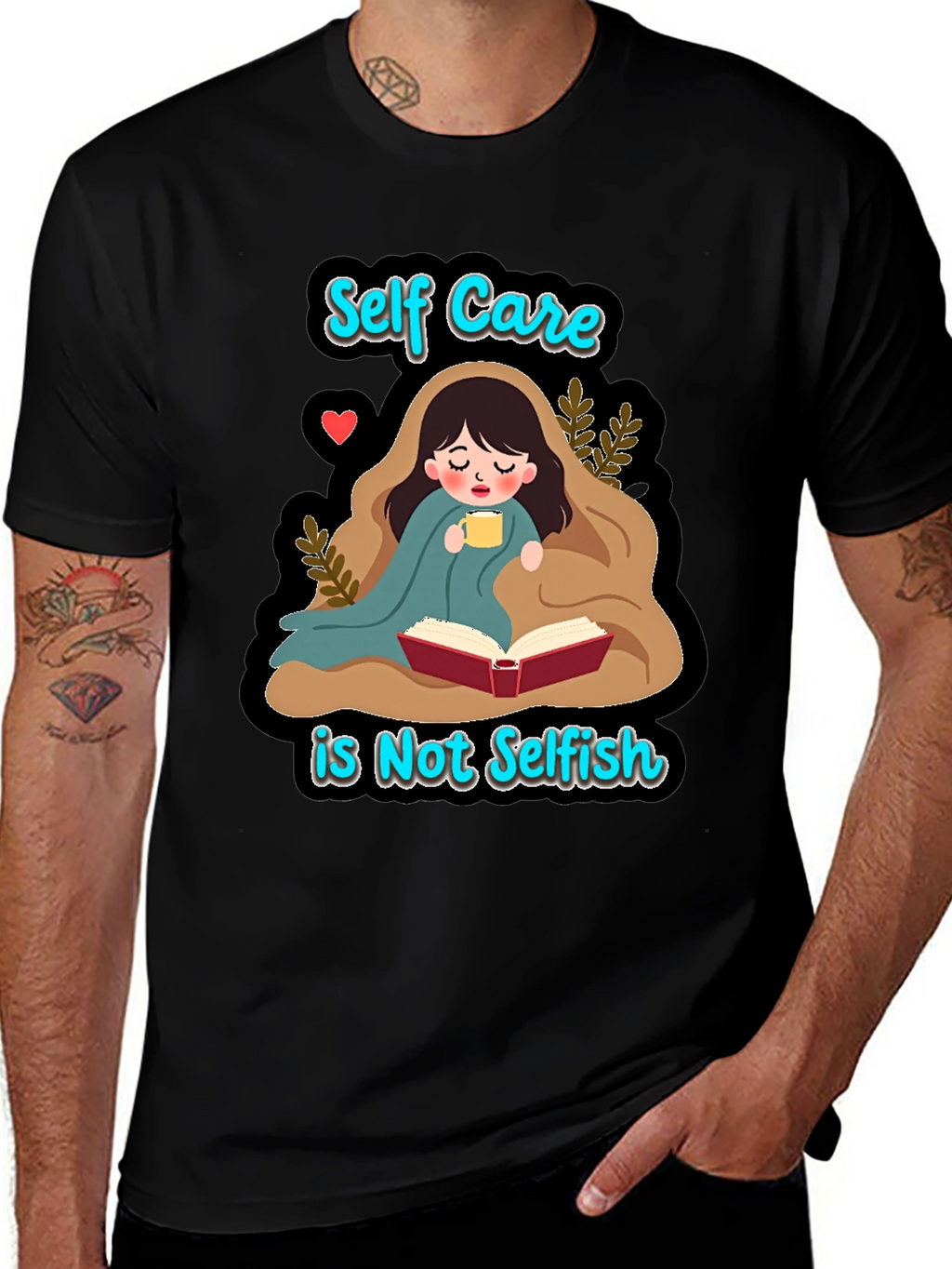 Self Care T-Shirt - Reading & Relaxation