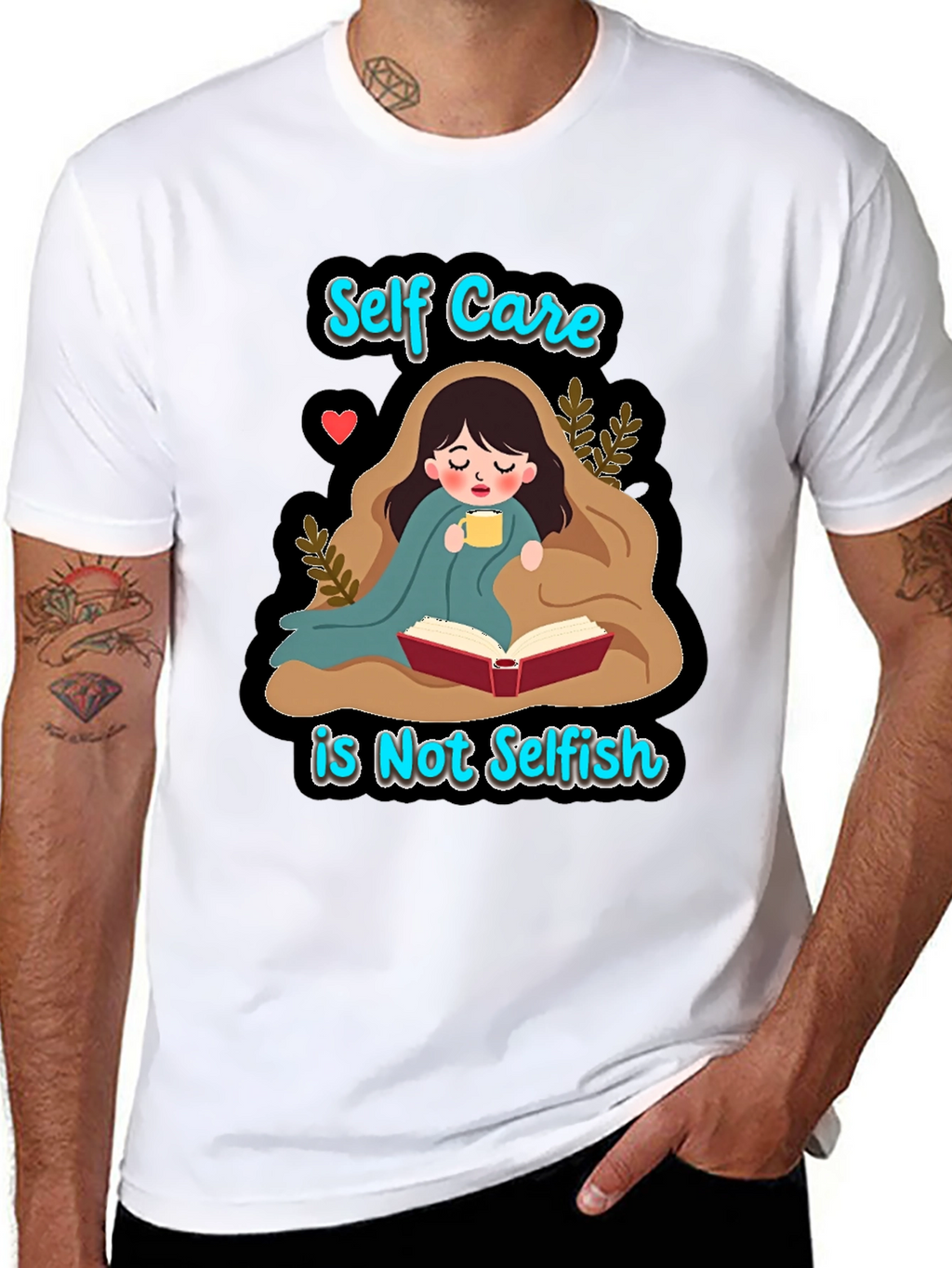 Self Care T-Shirt - Reading & Relaxation