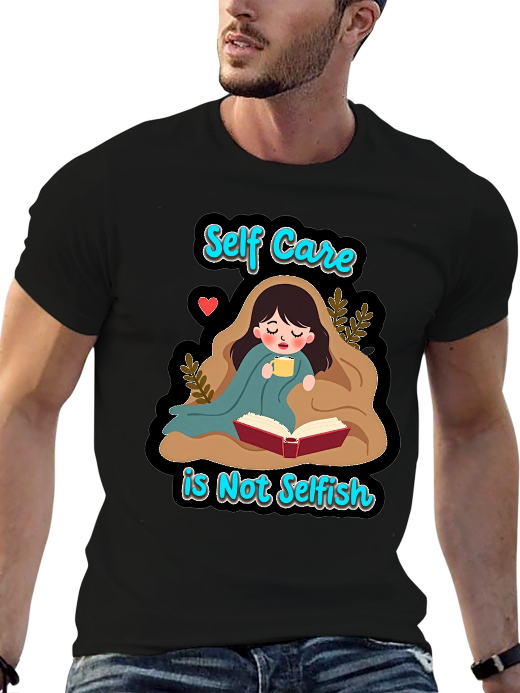 Self Care T-Shirt - Reading & Relaxation