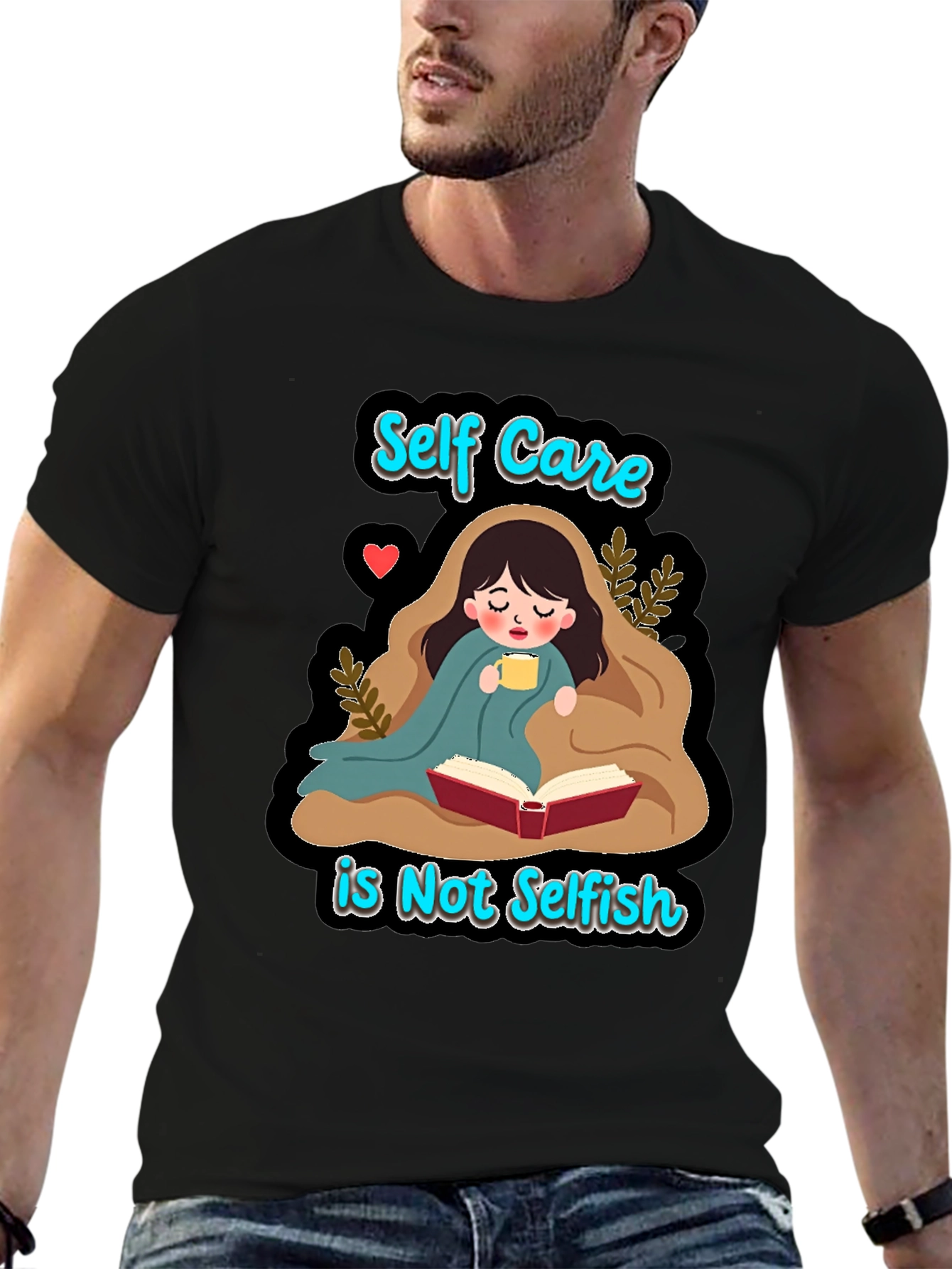 Self Care T-Shirt - Reading & Relaxation