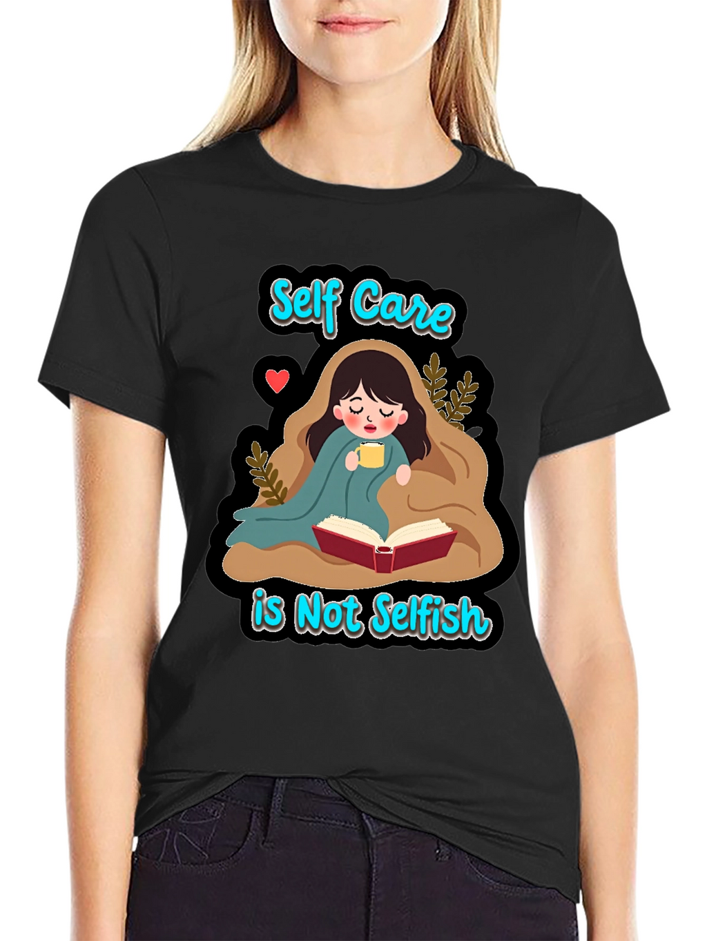 Self Care T-Shirt - Reading & Relaxation