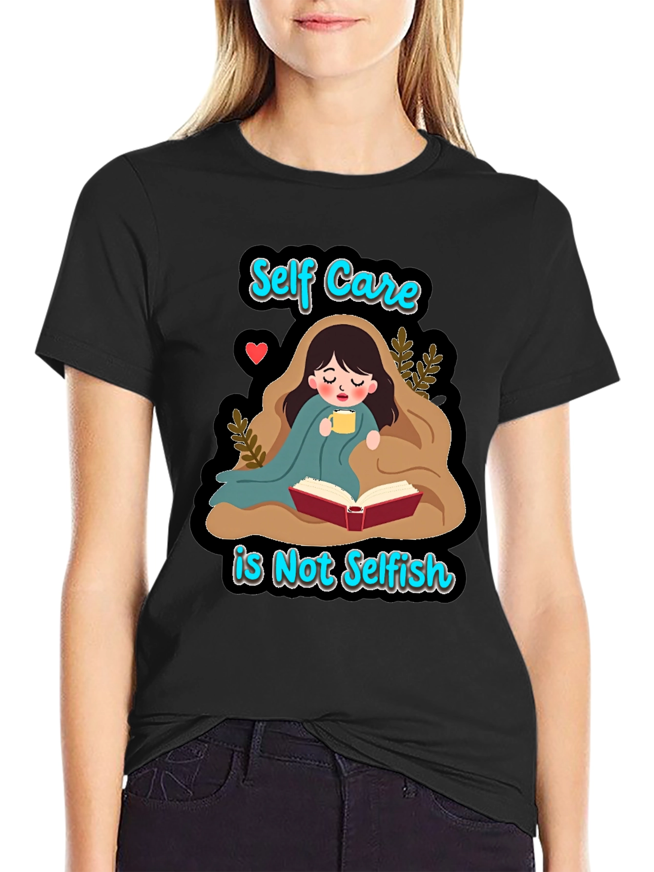 Self Care T-Shirt - Reading & Relaxation