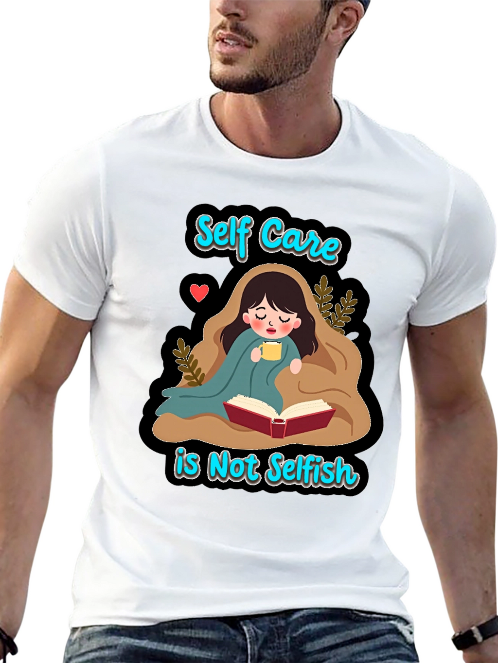 Self Care T-Shirt - Reading & Relaxation