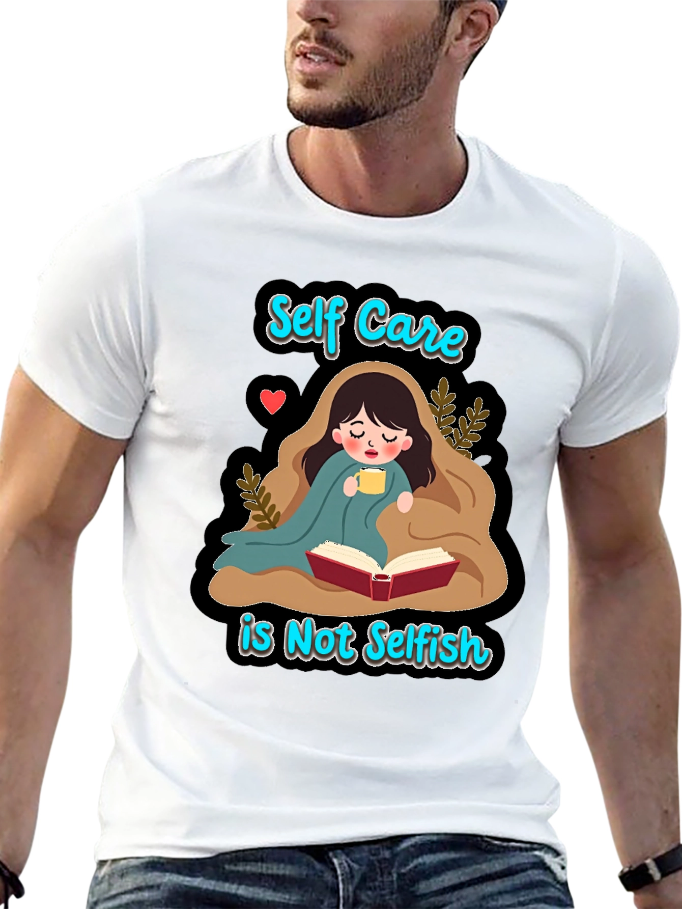 Self Care T-Shirt - Reading & Relaxation