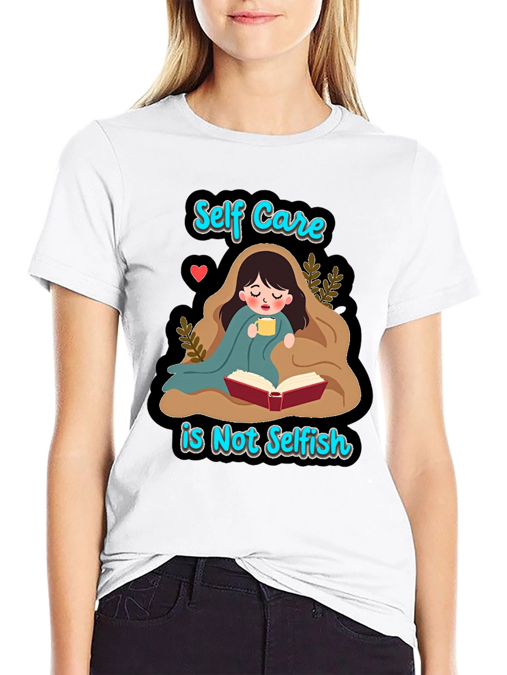 Self Care T-Shirt - Reading & Relaxation