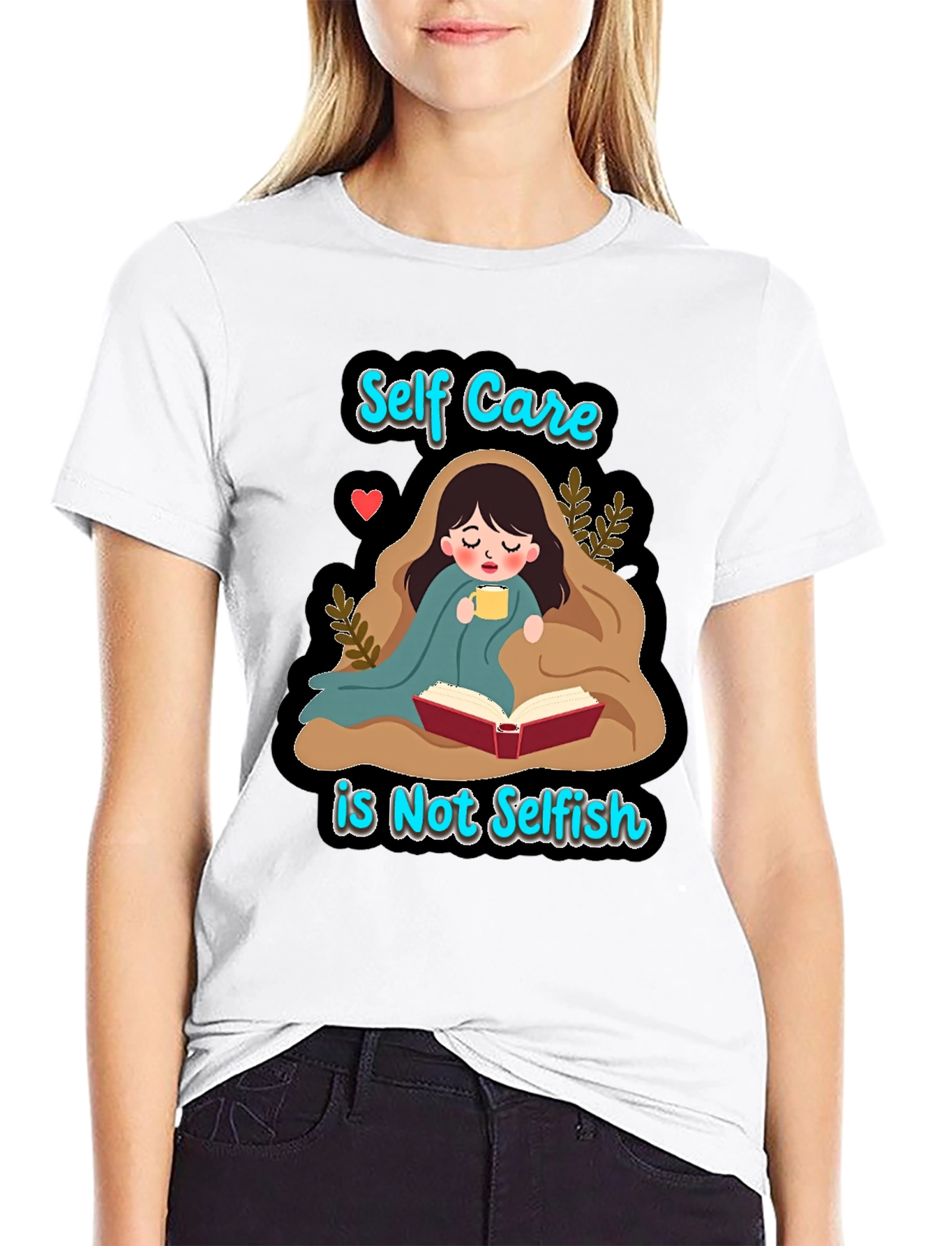 Self Care T-Shirt - Reading & Relaxation