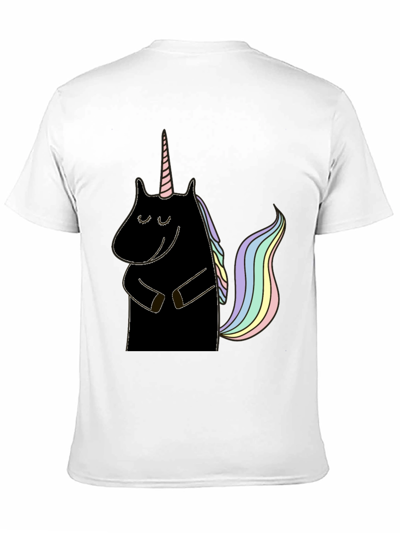 Unicorn Graphic Tee - Black