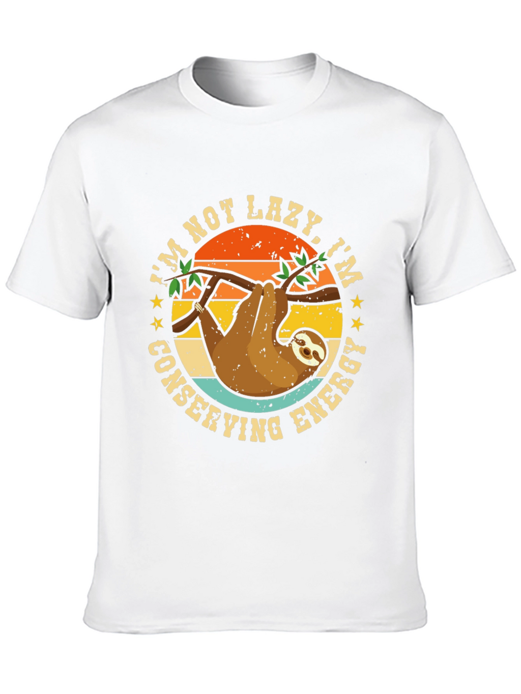 Im Not Lazy Sloth Graphic Tee