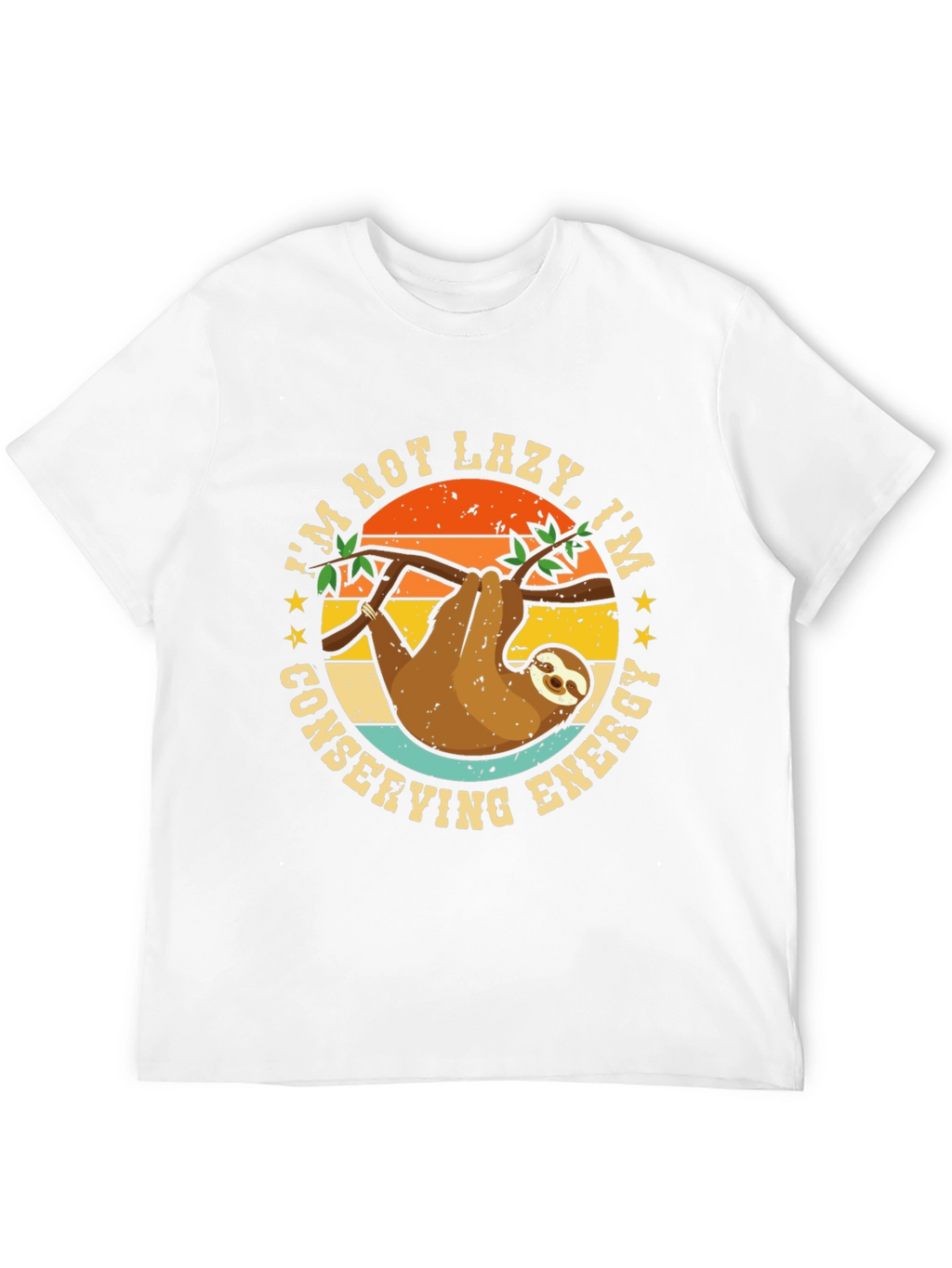Im Not Lazy Sloth Graphic Tee