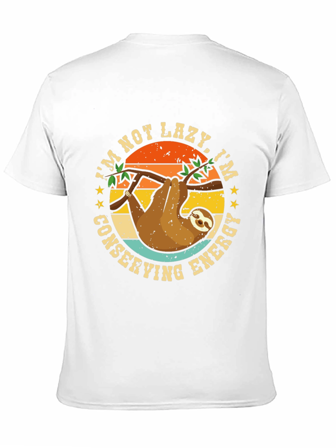Im Not Lazy Sloth Graphic Tee