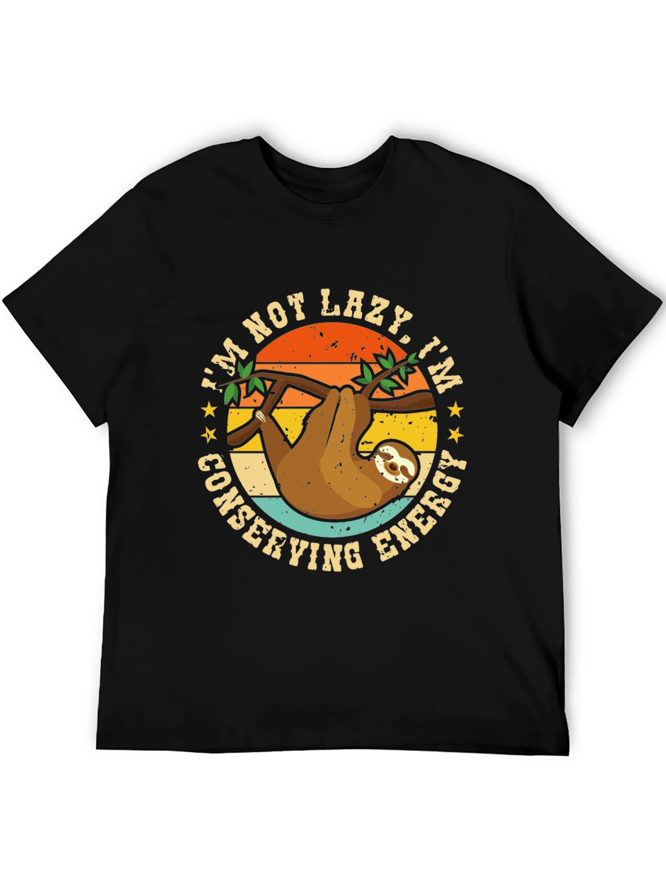 Im Not Lazy Sloth Graphic Tee