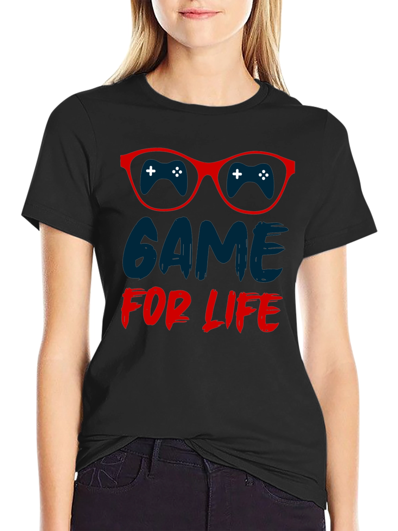 Game For Life T-Shirt - Gamer Style