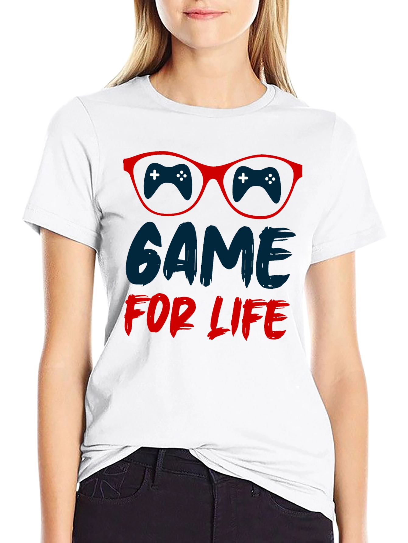 Game For Life T-Shirt - Gamer Style