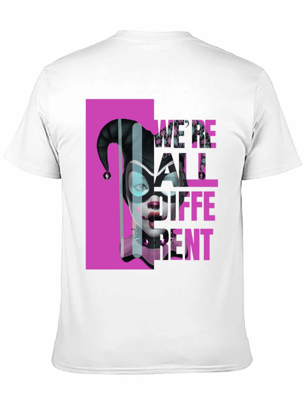 Harley Quinn Were All Different Graphic T-Shirt