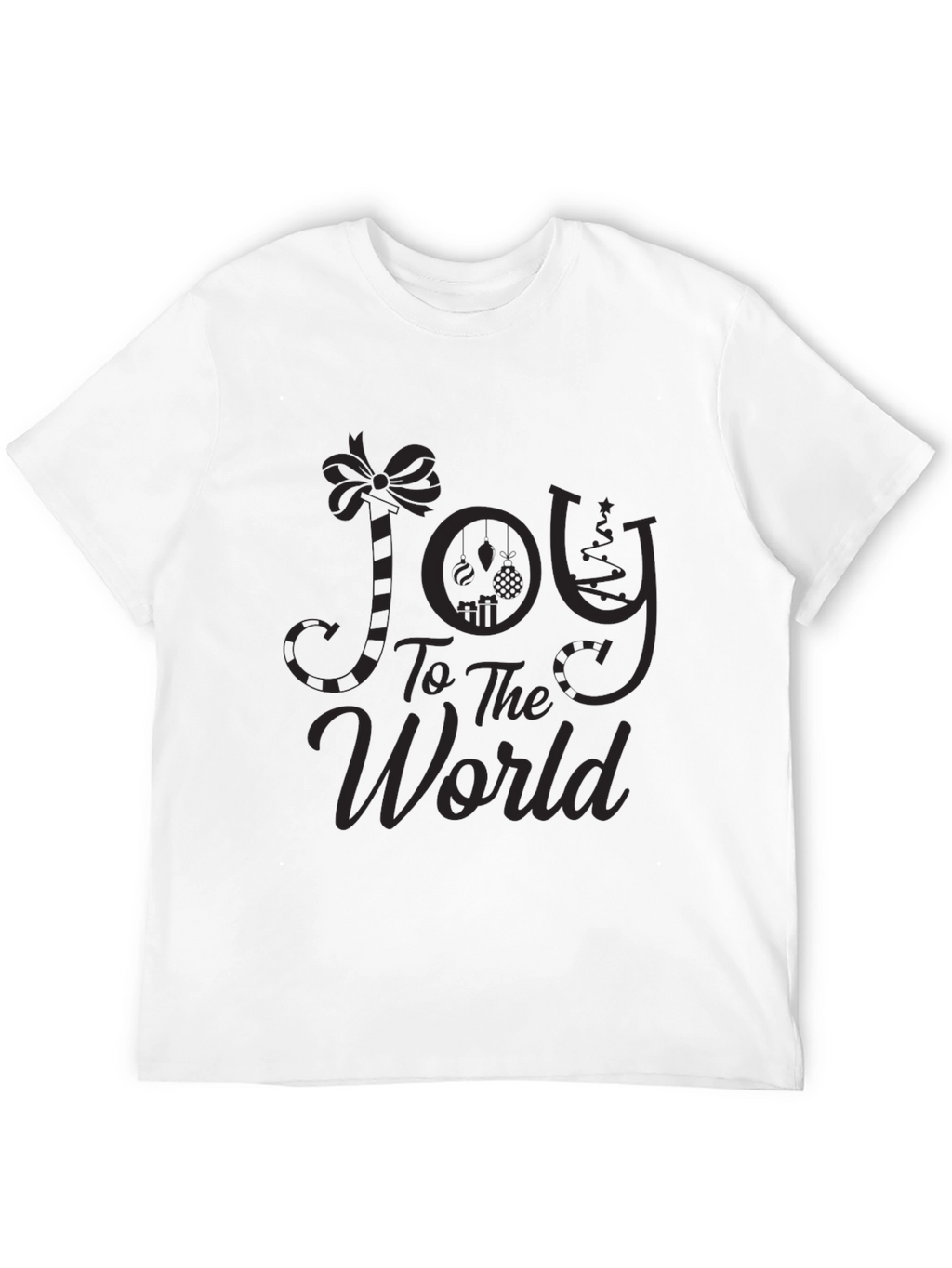 Joy To The World Holiday Graphic Tee