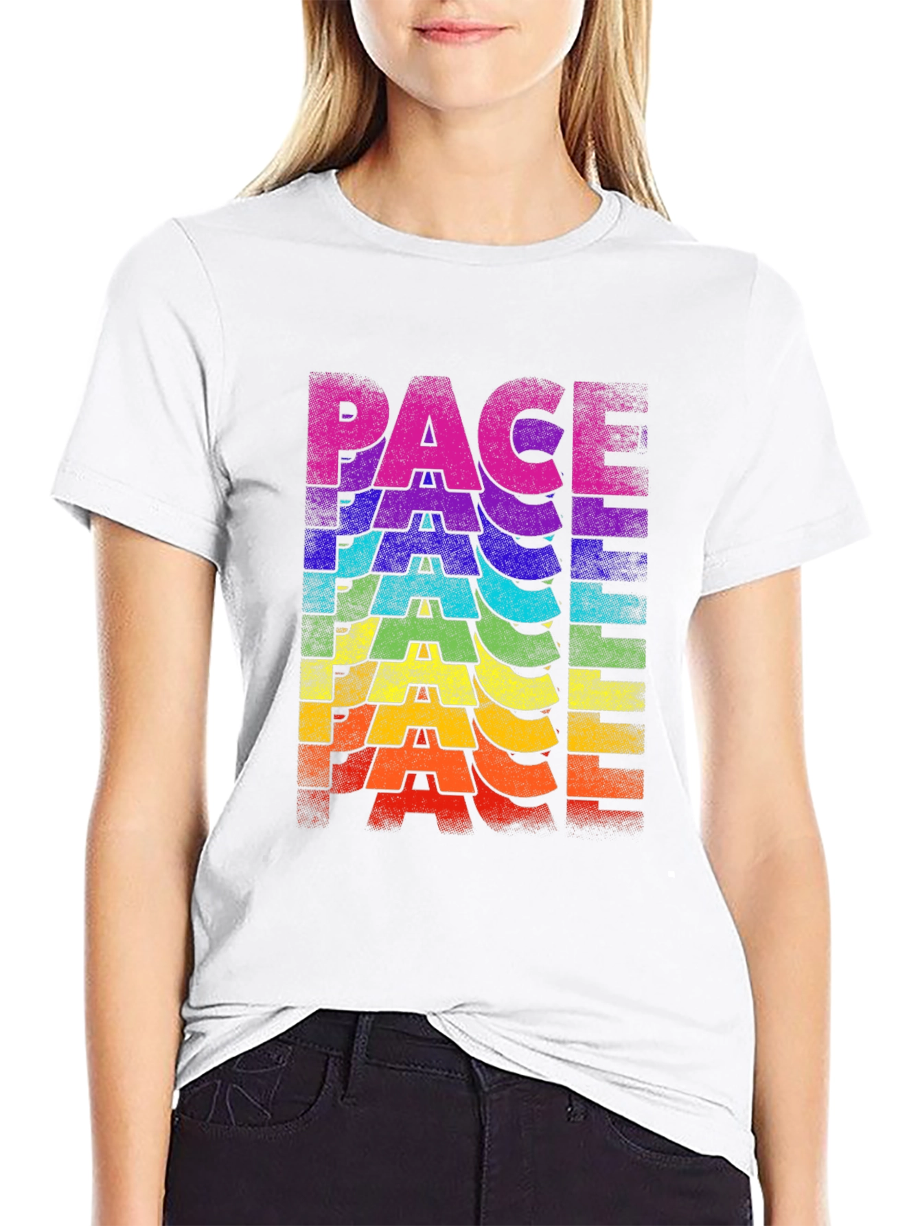 Rainbow PACE Graphic Tee
