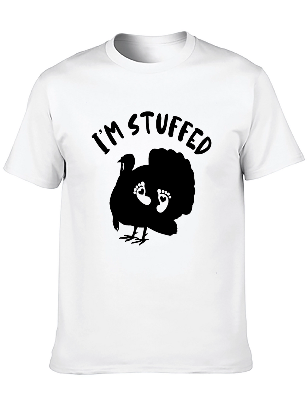 Im Stuffed Turkey Pregnancy T-Shirt - Thanksgiving Maternity Tee