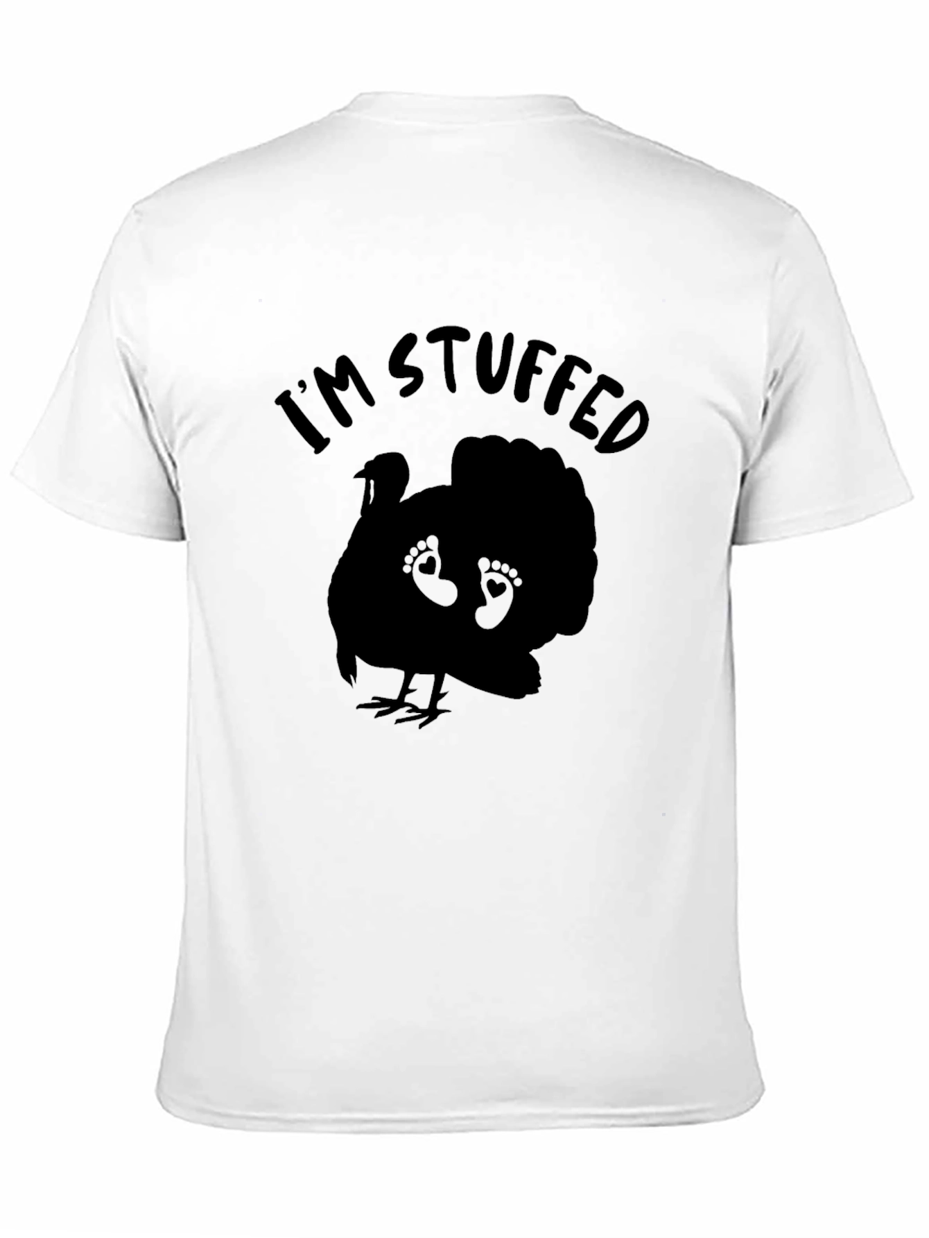 Im Stuffed Turkey Pregnancy T-Shirt - Thanksgiving Maternity Tee