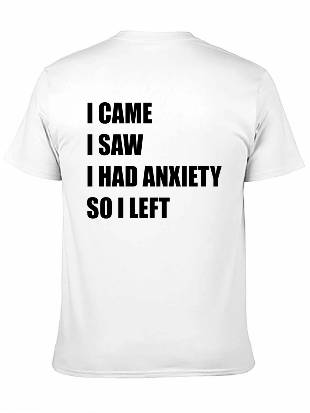 Anxiety Statement Tee - Soft Everyday Comfort