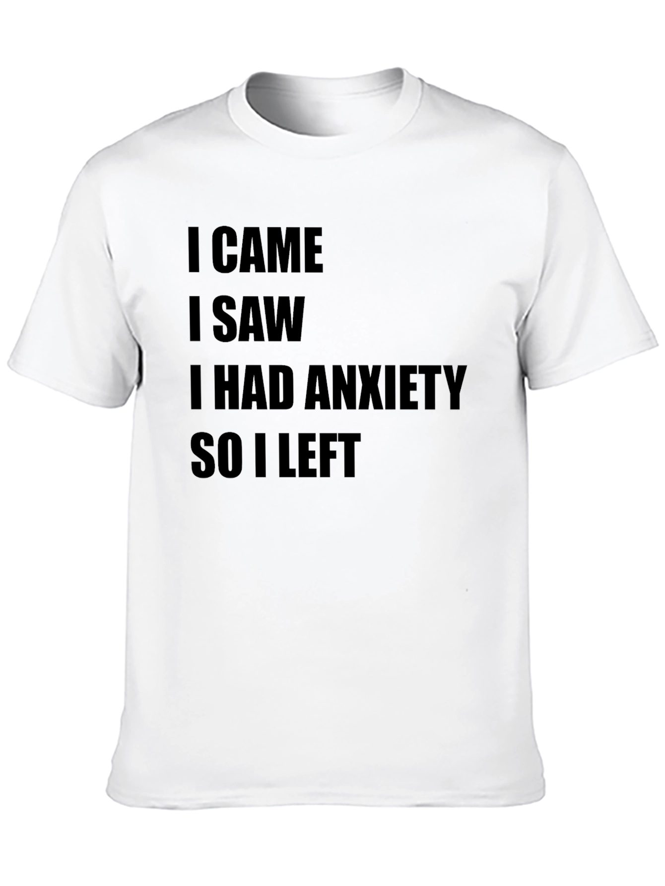 Anxiety Statement Tee - Soft Everyday Comfort