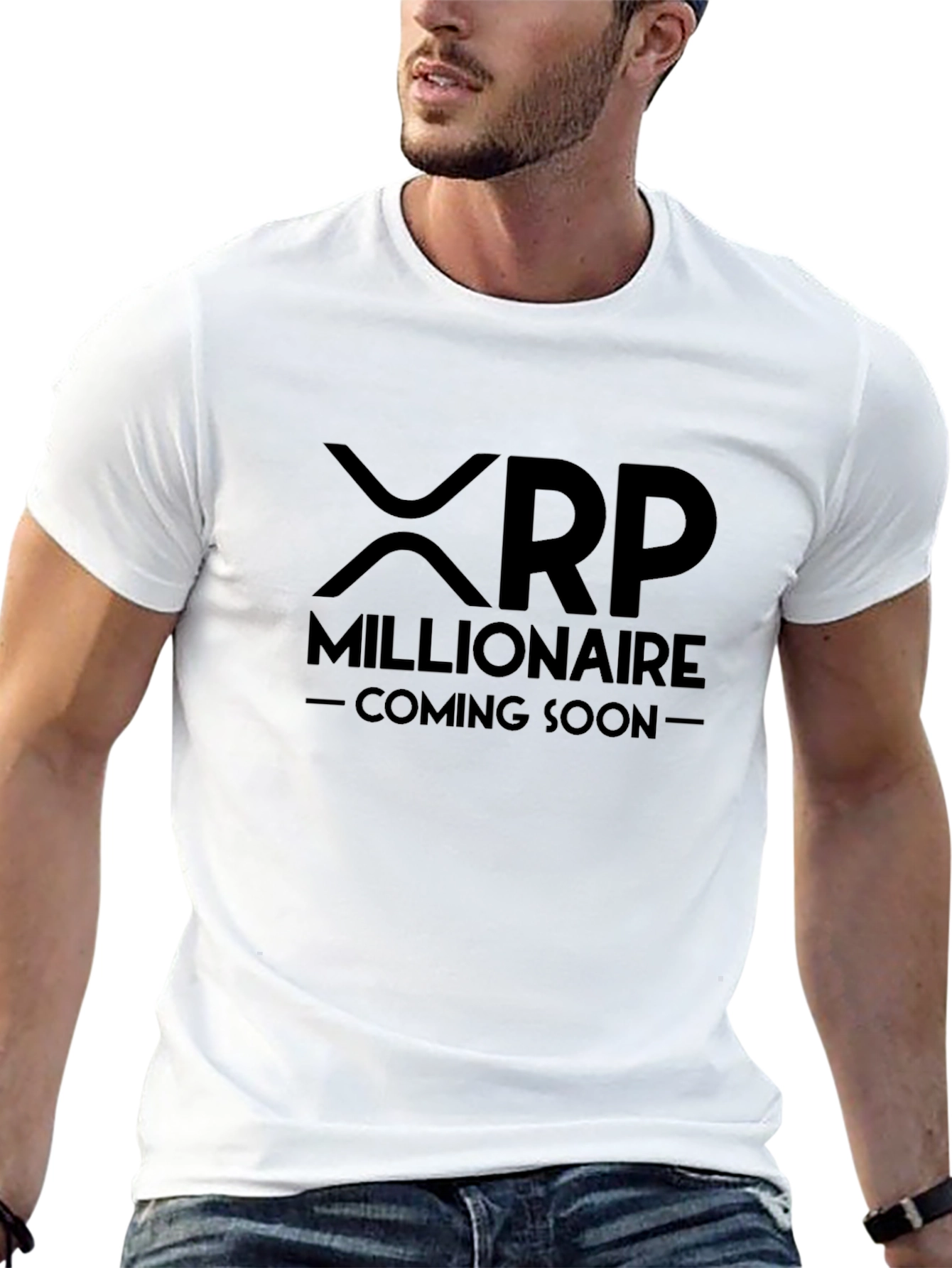 XRP Millionaire Coming Soon Black T-Shirt