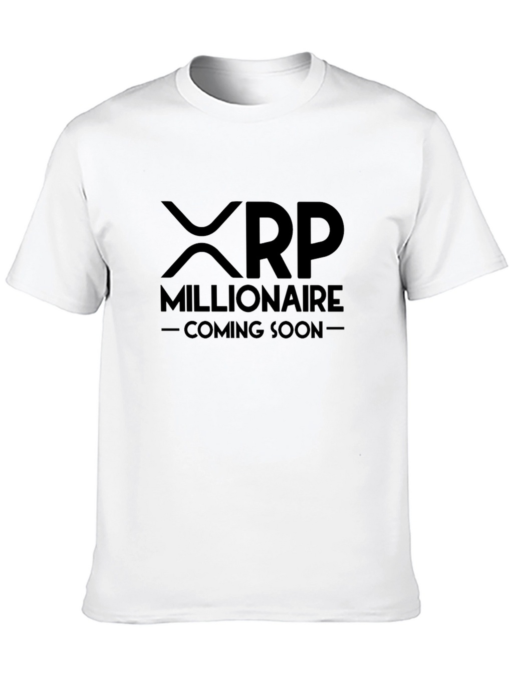 XRP Millionaire Coming Soon Black T-Shirt