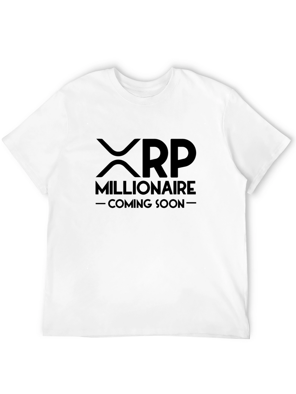 XRP Millionaire Coming Soon Black T-Shirt