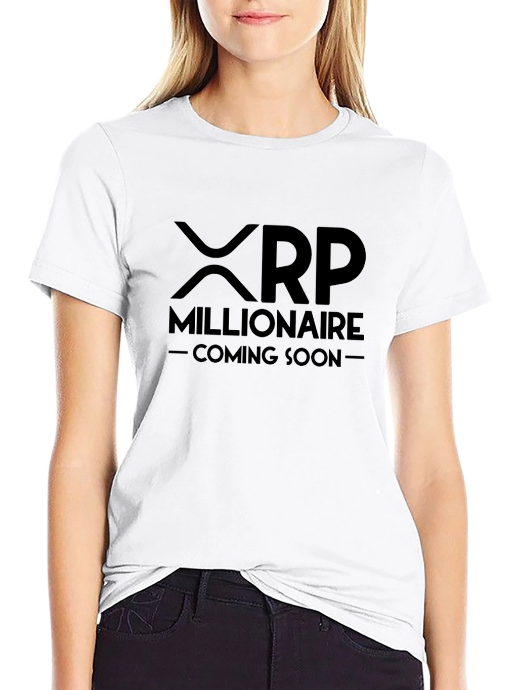 XRP Millionaire Coming Soon Black T-Shirt
