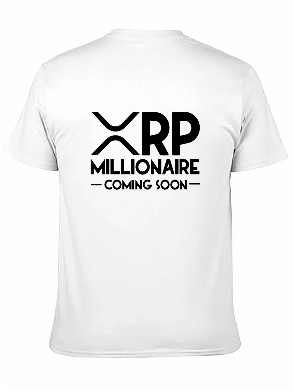 XRP Millionaire Coming Soon Black T-Shirt