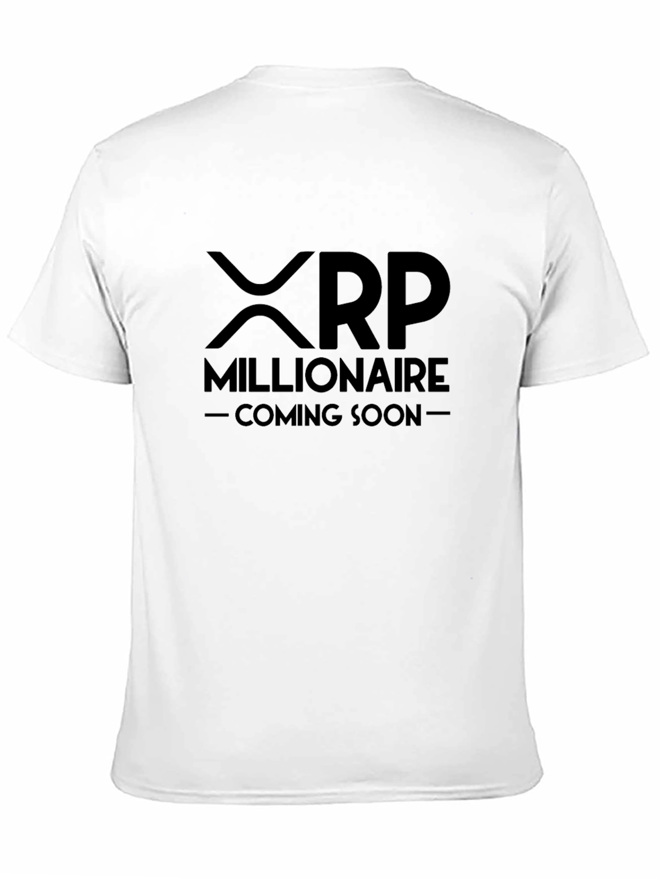 XRP Millionaire Coming Soon Black T-Shirt