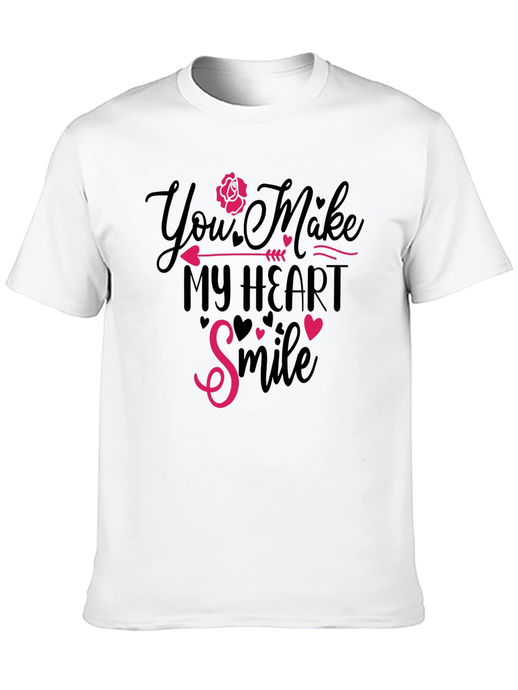 You Make My Heart Smile Valentines Day T-Shirt