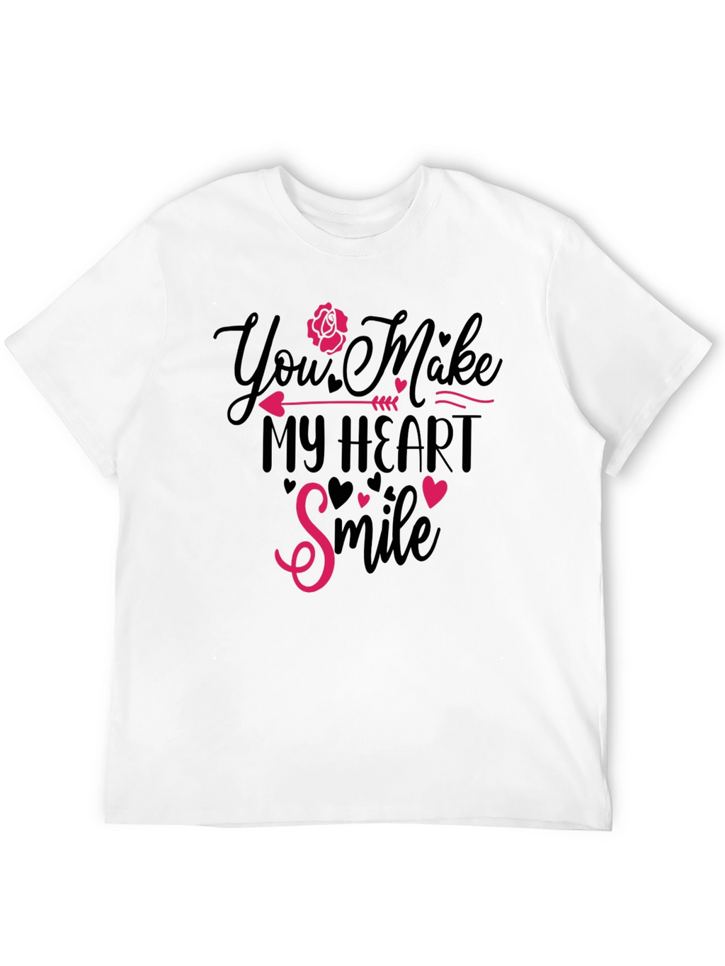 You Make My Heart Smile Valentines Day T-Shirt