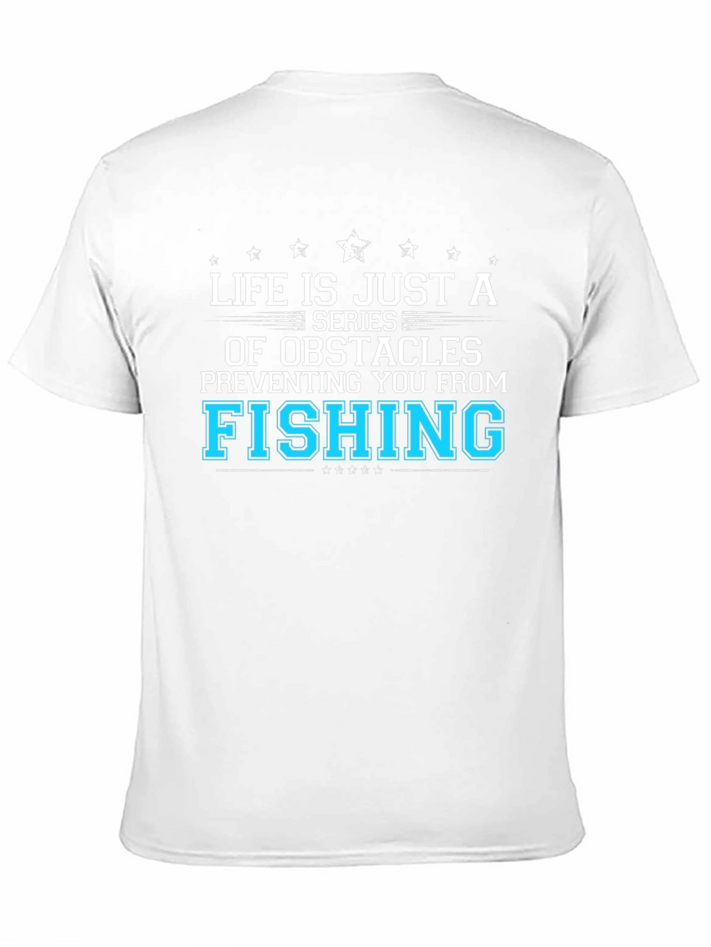 Fishing Obstacles Graphic Tee