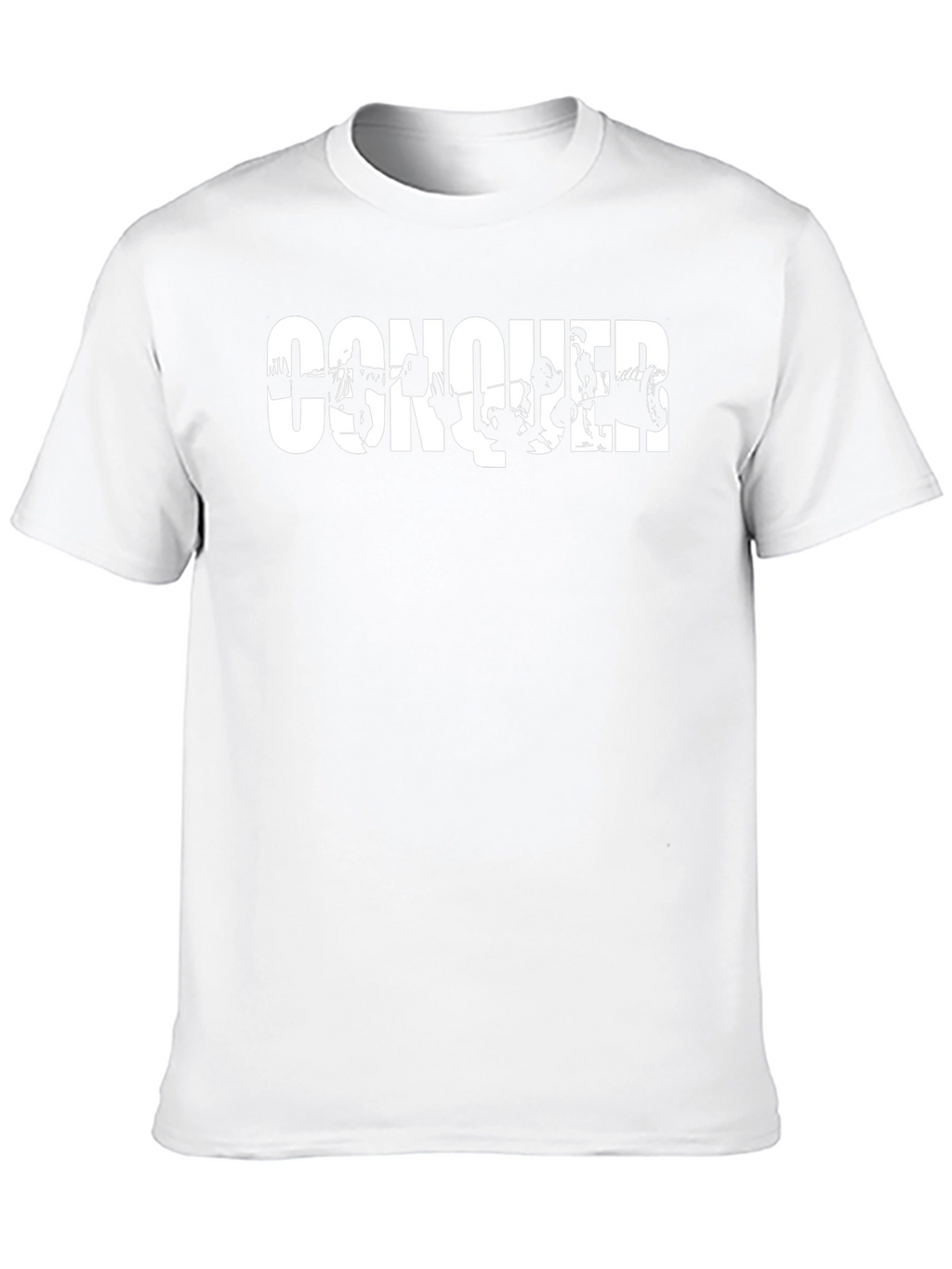 Conquer Graphic T-Shirt - Fitness Apparel