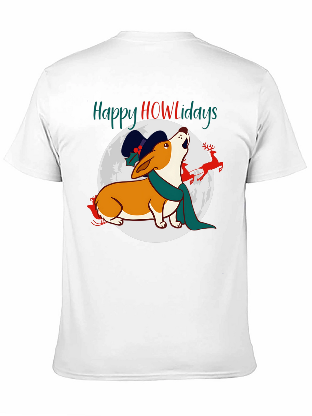 Happy Howlidays Dog Christmas T-Shirt