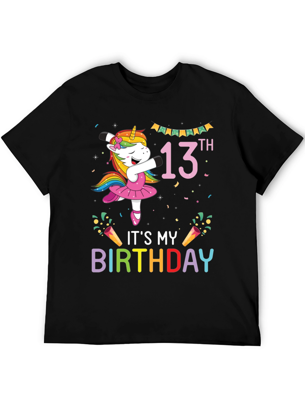 Its My 13th Birthday Unicorn T-Shirt