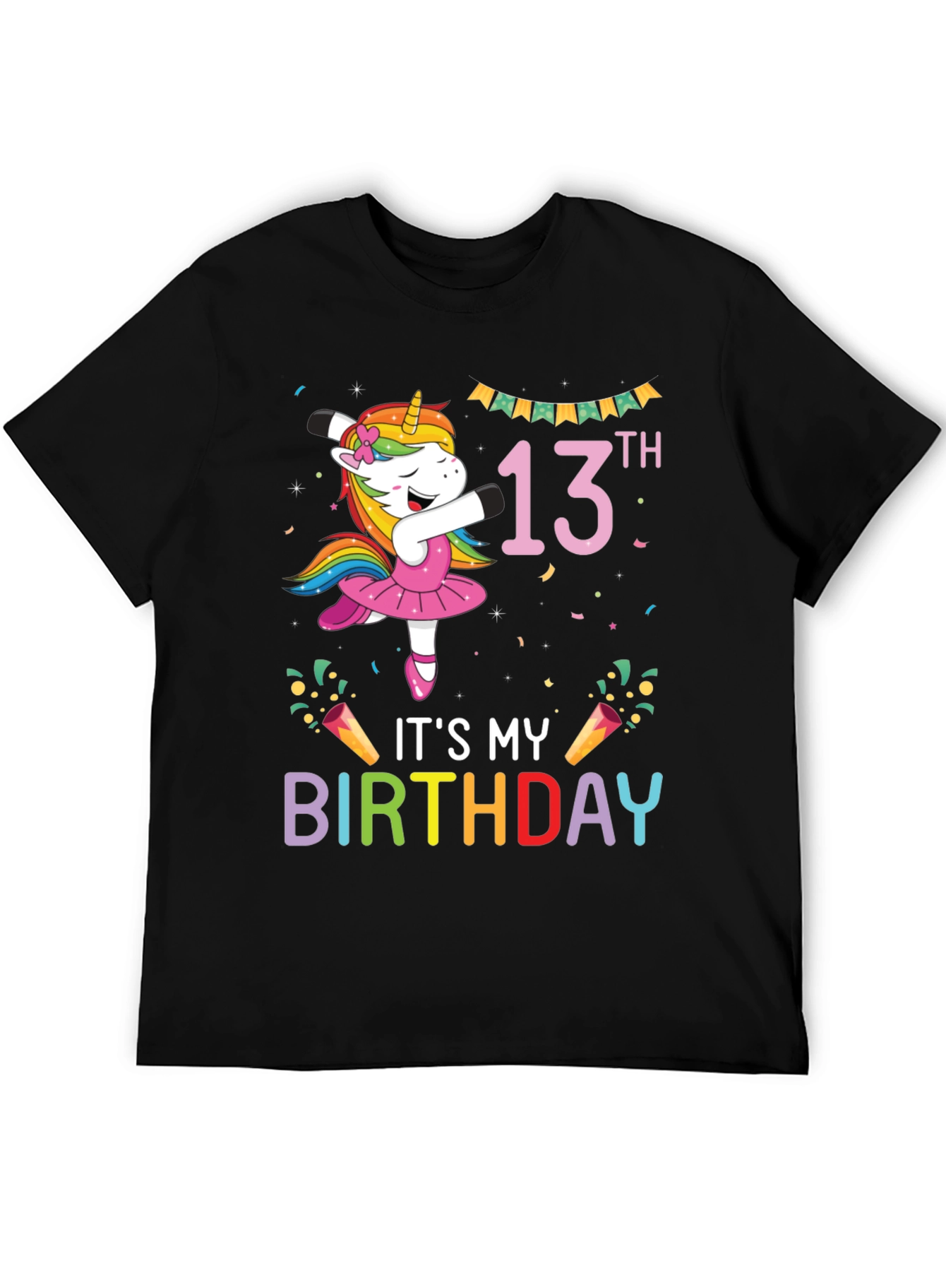 Its My 13th Birthday Unicorn T-Shirt