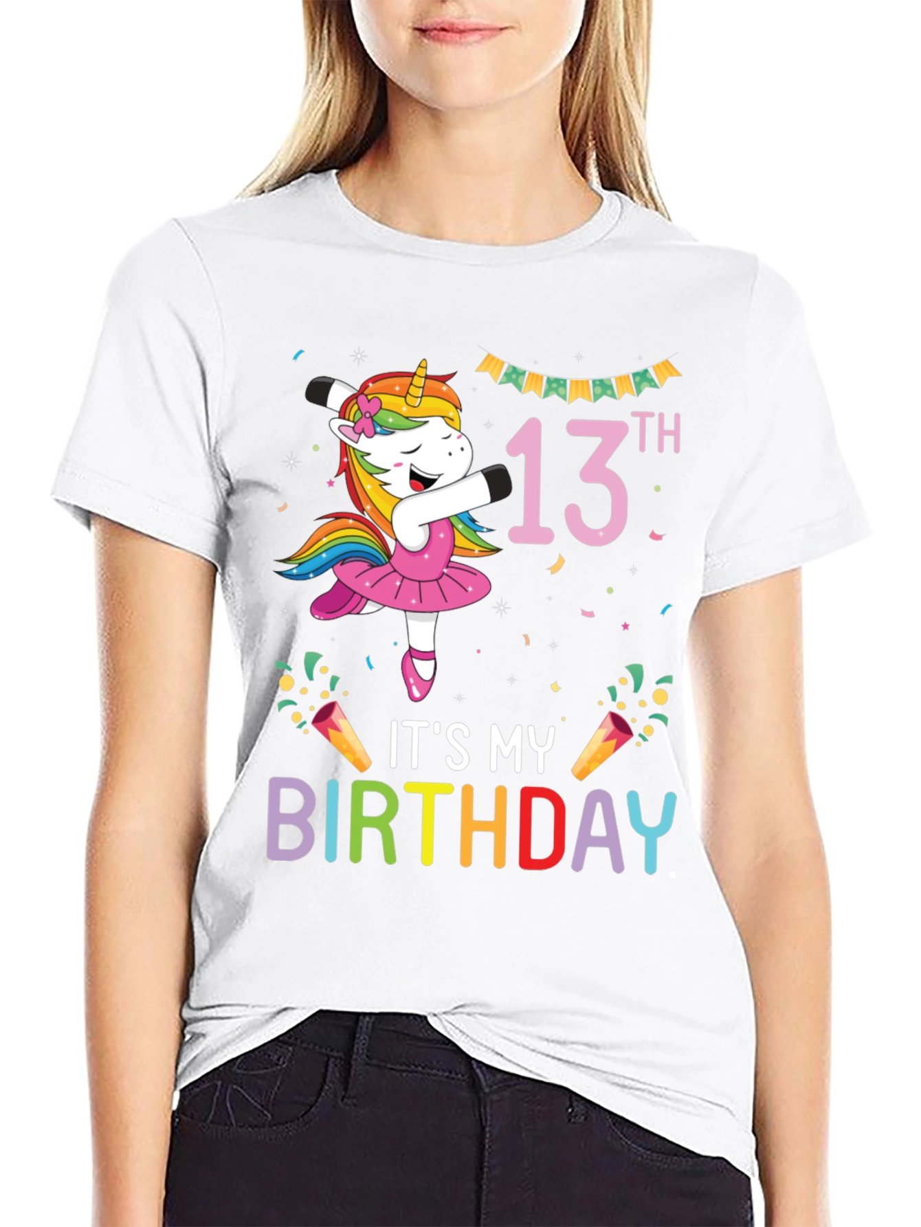 Its My 13th Birthday Unicorn T-Shirt