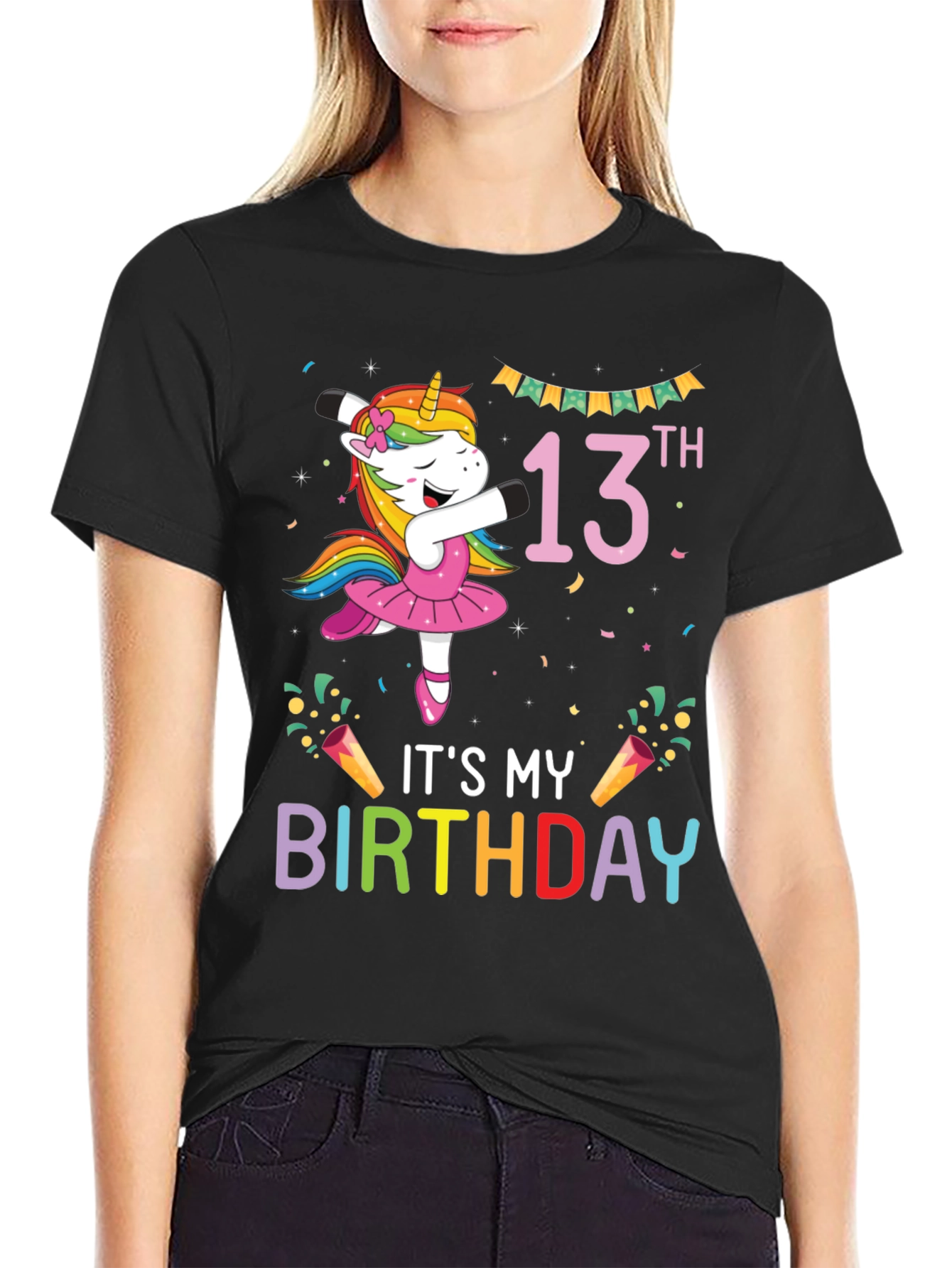 Its My 13th Birthday Unicorn T-Shirt