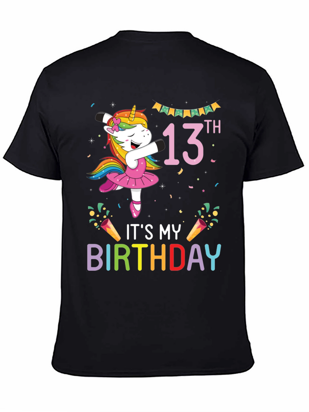 Its My 13th Birthday Unicorn T-Shirt