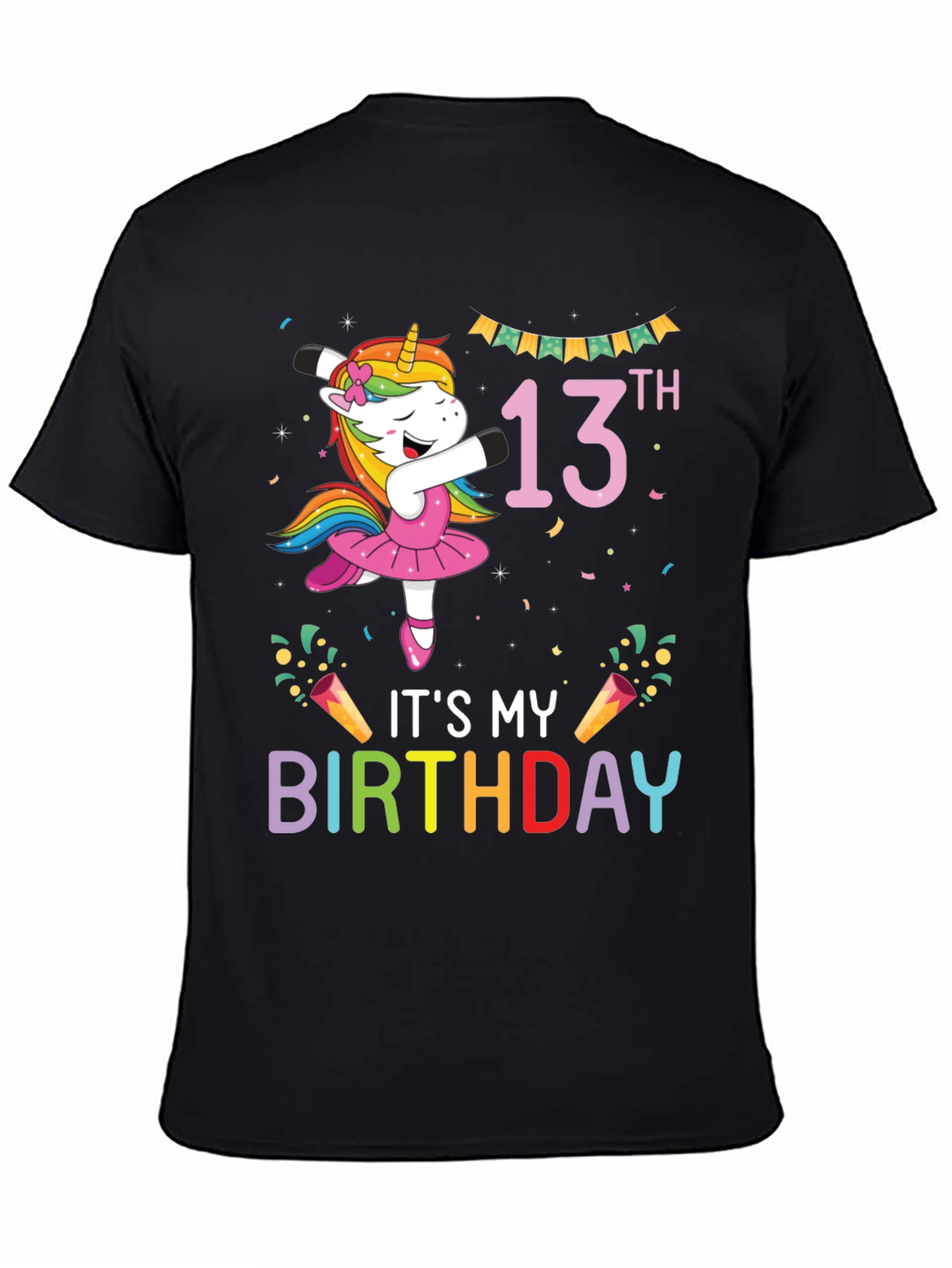 Its My 13th Birthday Unicorn T-Shirt