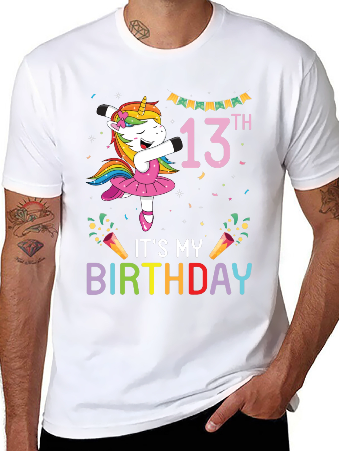 Its My 13th Birthday Unicorn T-Shirt