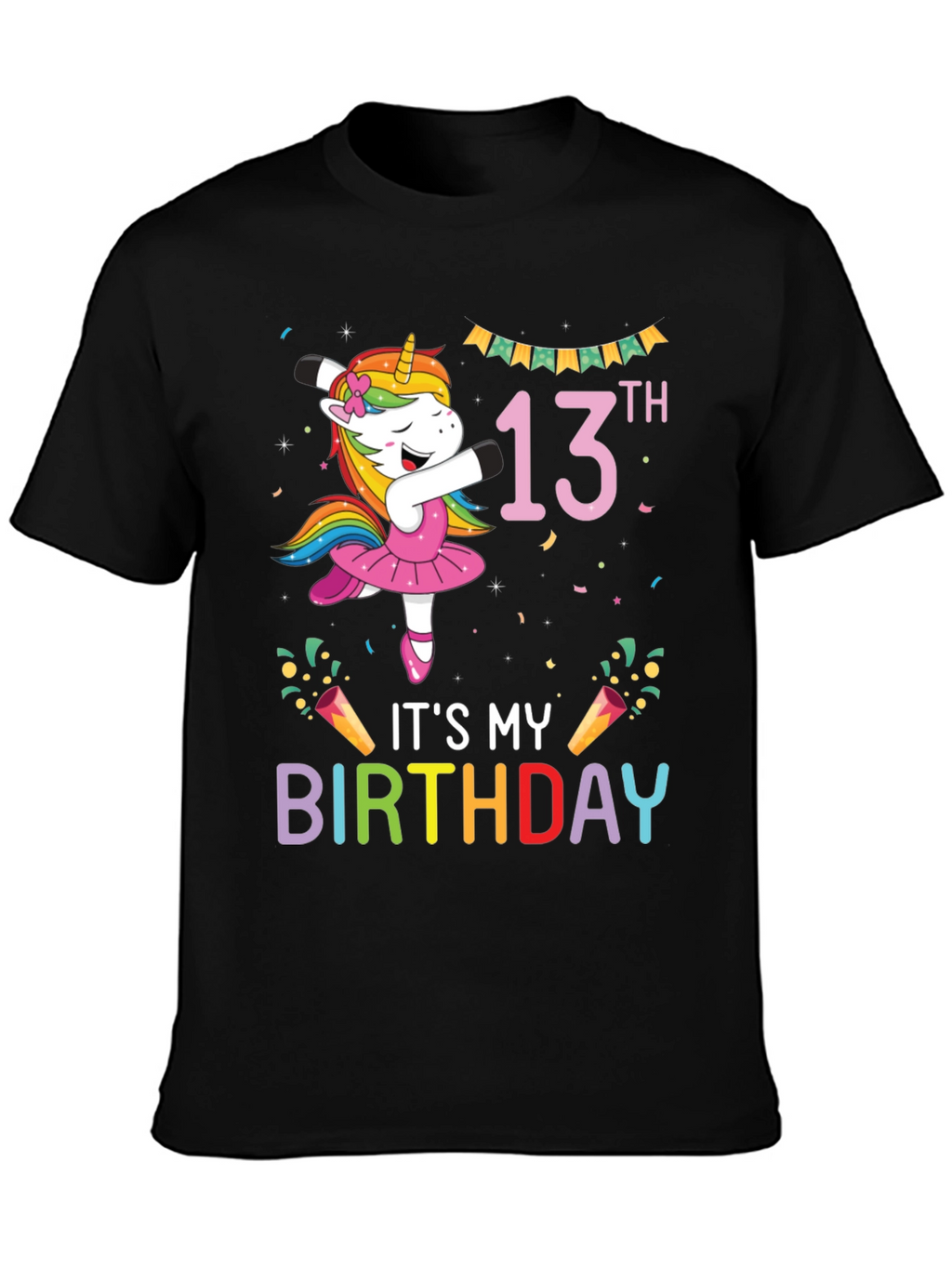 Its My 13th Birthday Unicorn T-Shirt