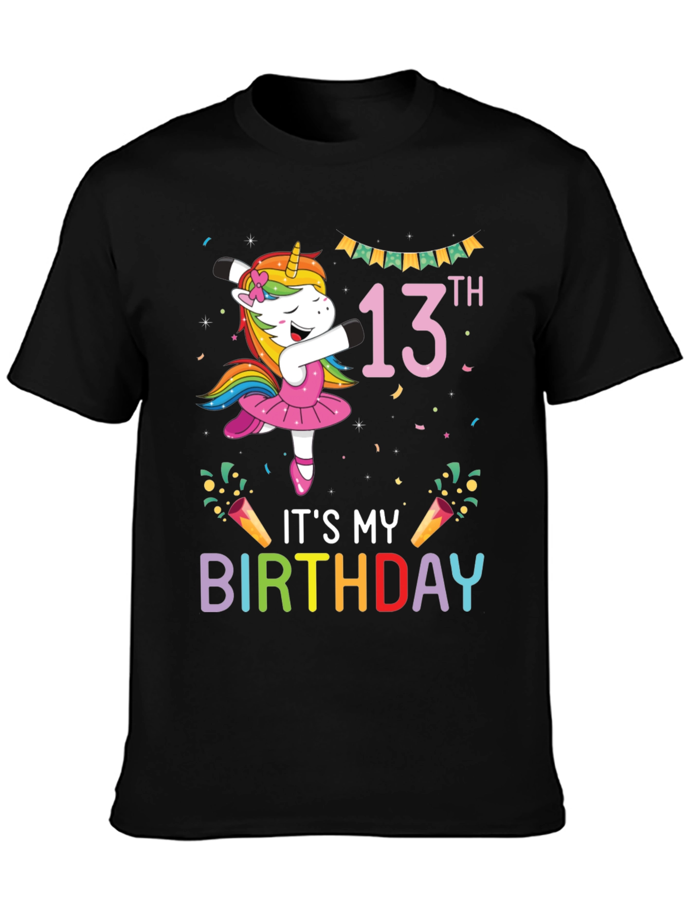 Its My 13th Birthday Unicorn T-Shirt