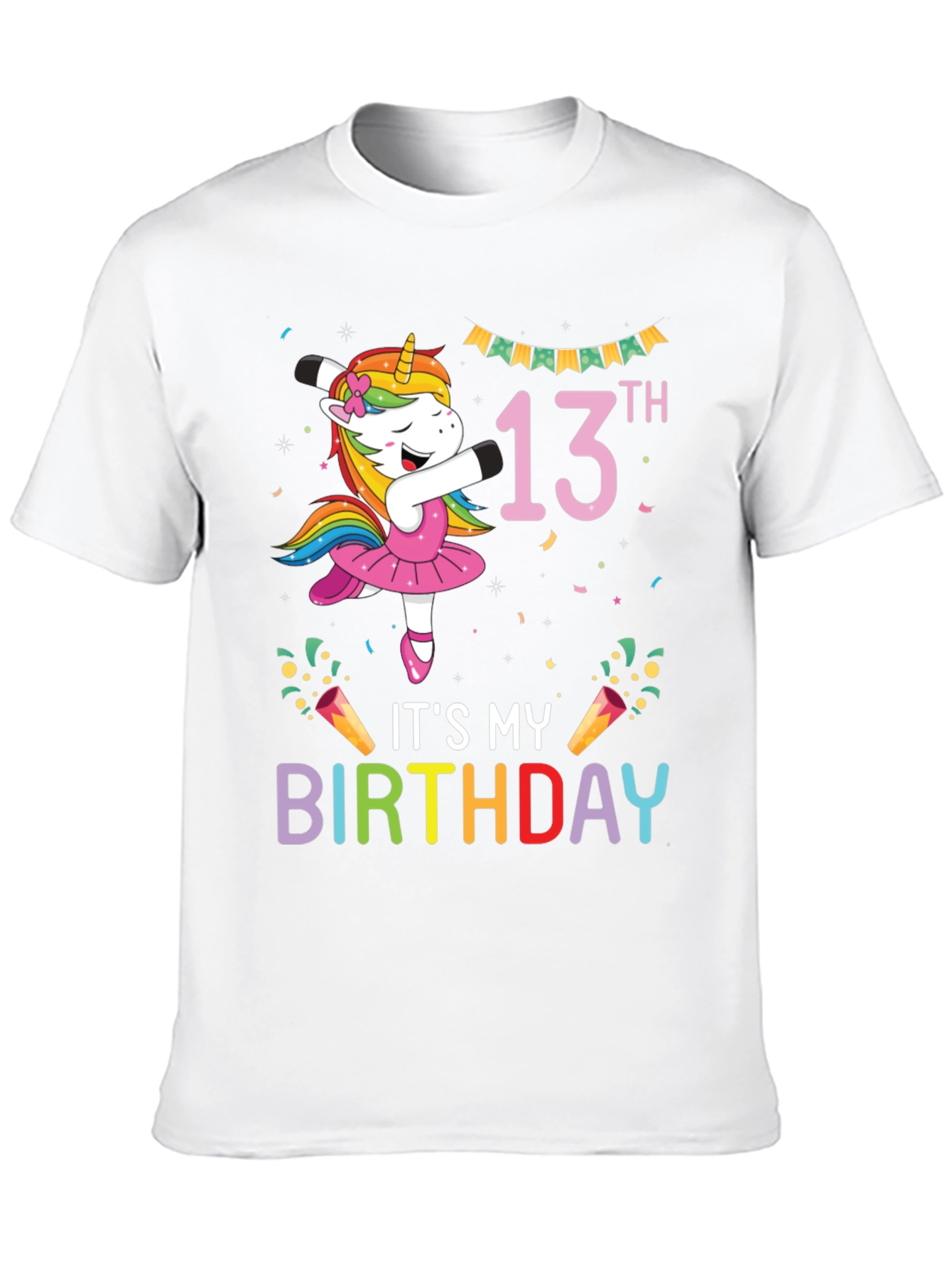 Its My 13th Birthday Unicorn T-Shirt