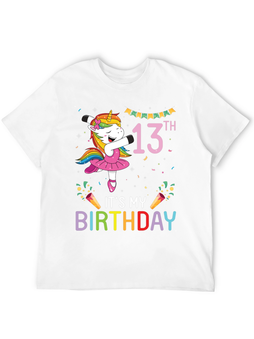 Its My 13th Birthday Unicorn T-Shirt