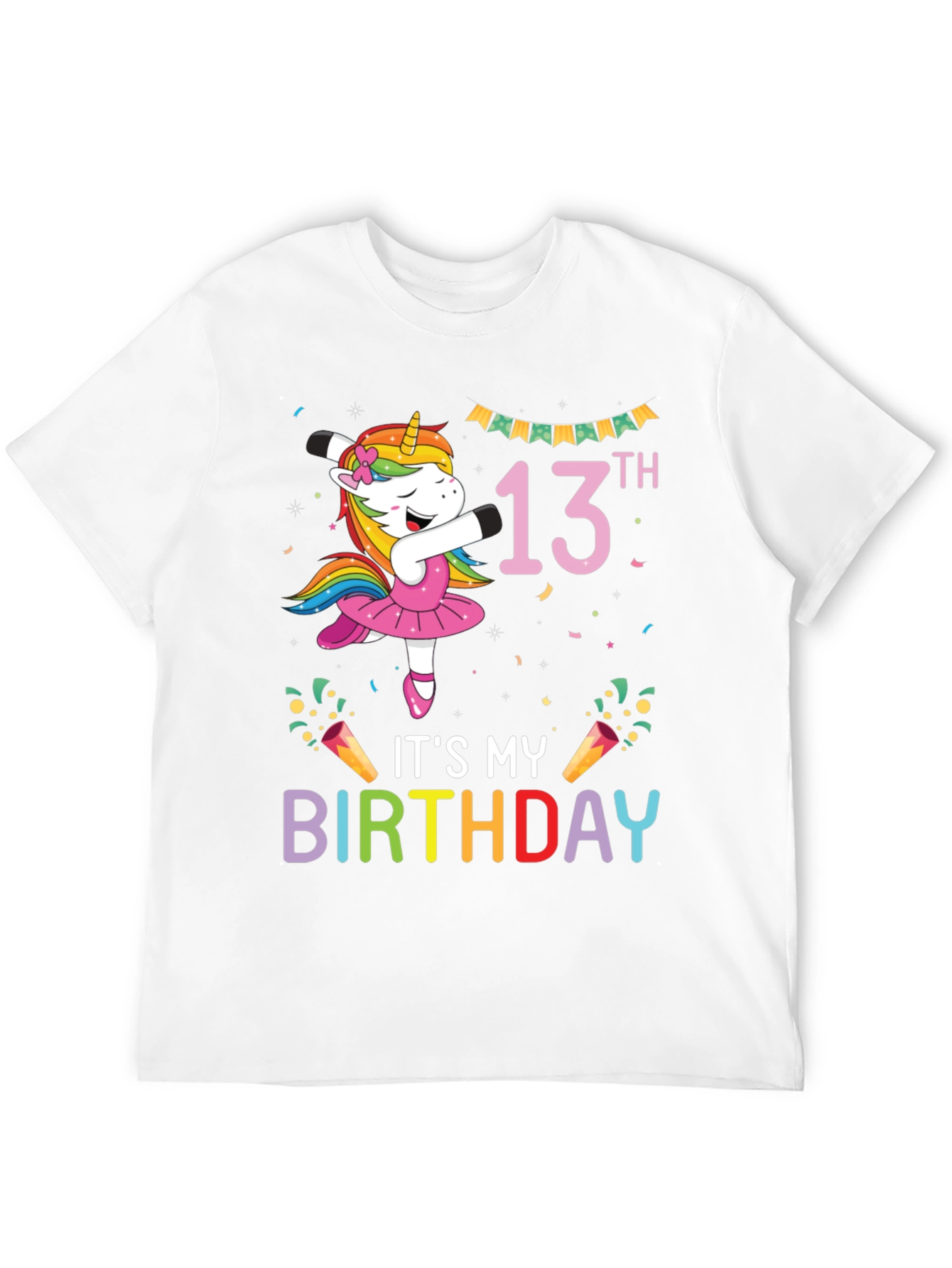 Its My 13th Birthday Unicorn T-Shirt
