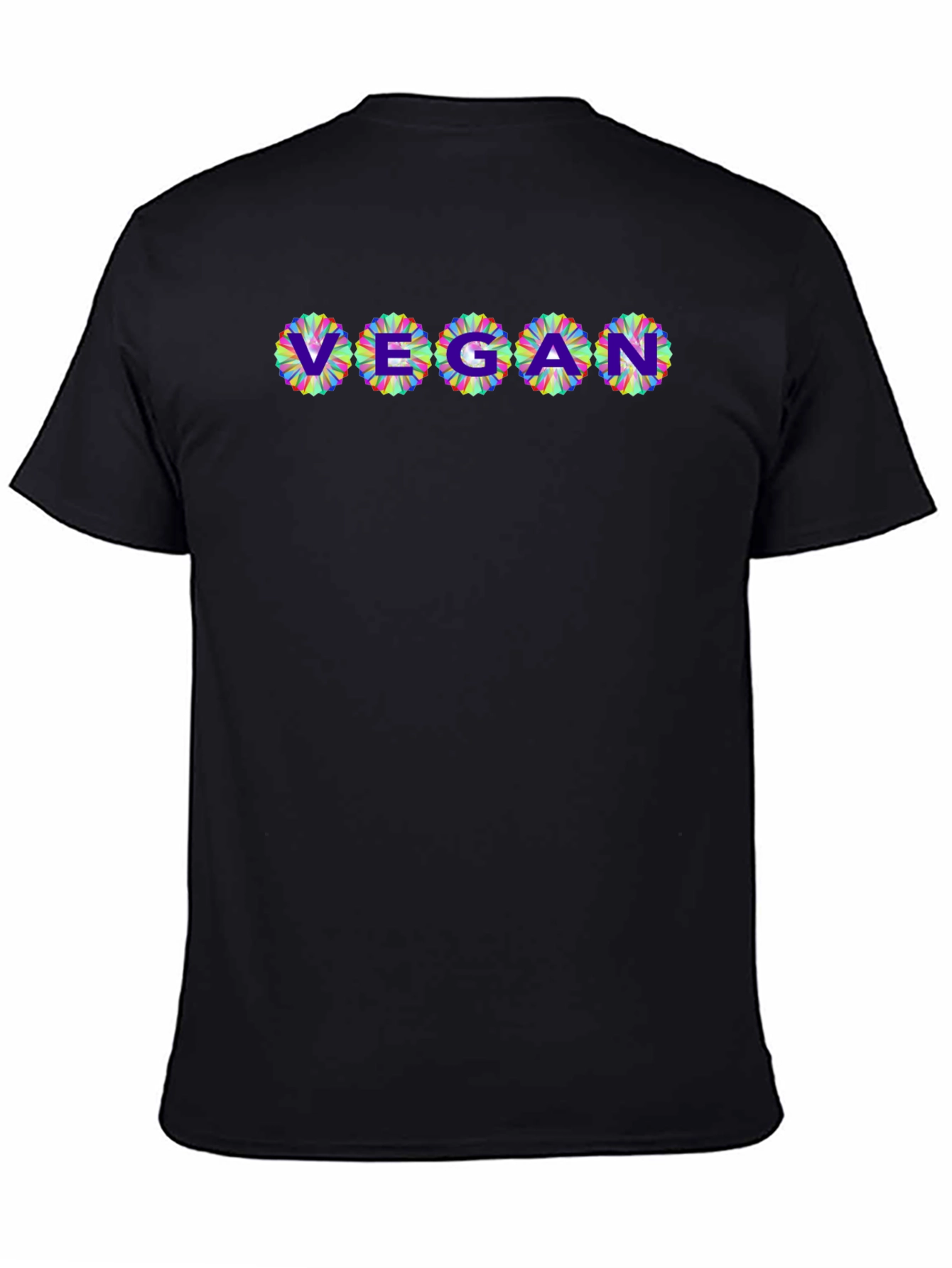 Vegan Flower T-Shirt - Stylish & Comfortable