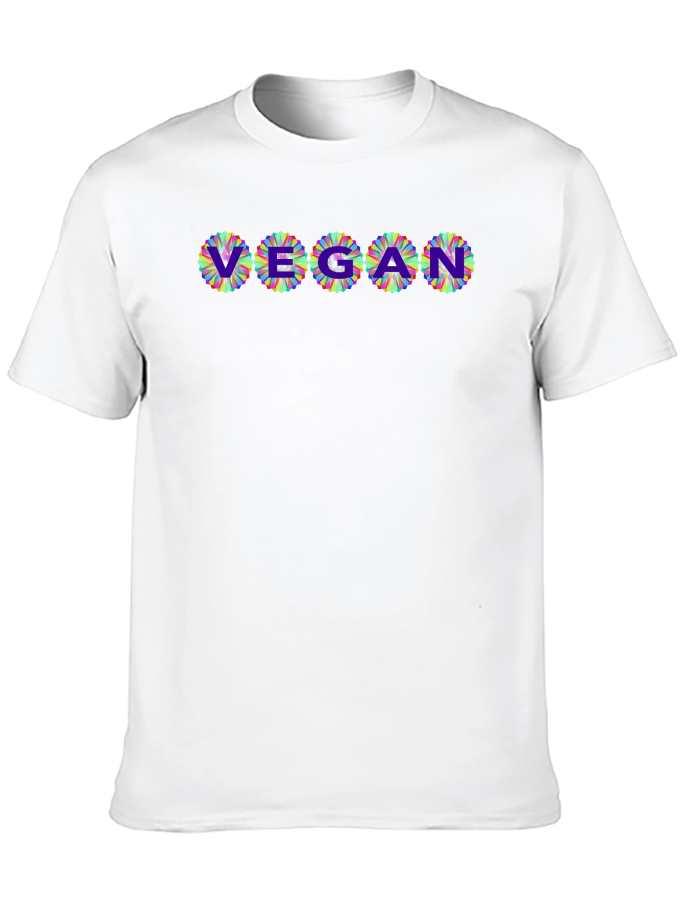 Vegan Flower T-Shirt - Stylish & Comfortable